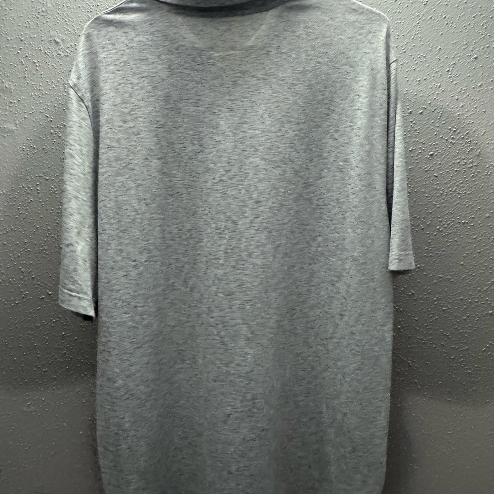 Puma Men's Heather Gray Polo Shirt - Picture 3 of 3